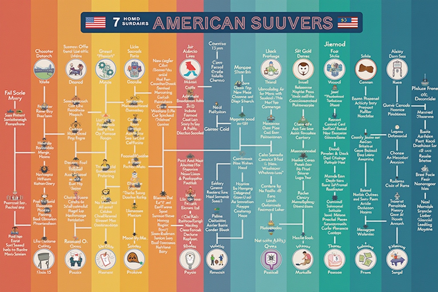 Die beliebtesten amerikanischen Nachnamen im Überblick