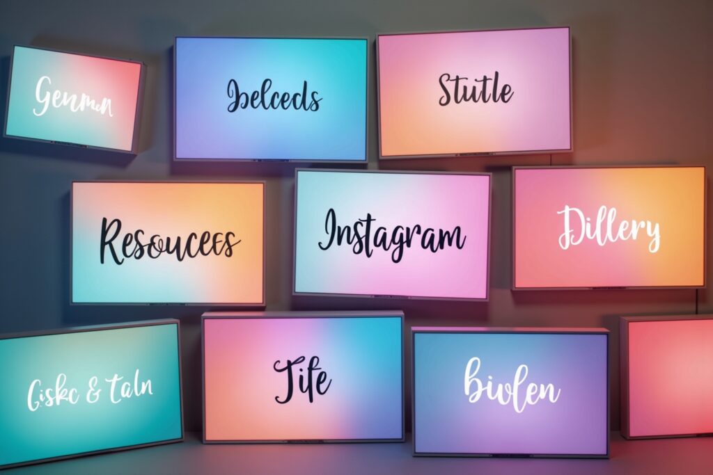 instagram namen ideen-Titel